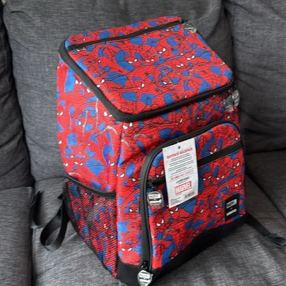 Spider-Man Marvel x Igloo Backpack 28 Cans Capacity Insulated Daypack New